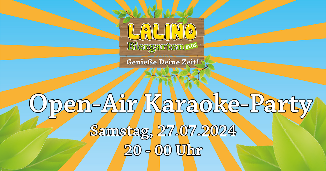 Open-Air Karaoke-Party im Lalino